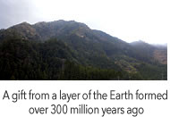 A gift from a layer of the Earth formed over 300 million years ago